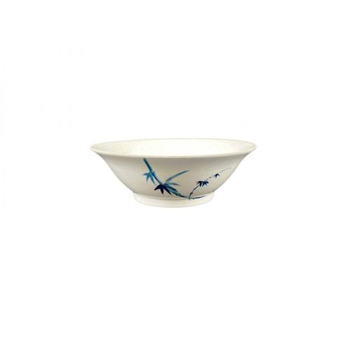 Thunder Group 5008BB 35 Oz. Melamine Blue Bamboo Deep Special Bowl