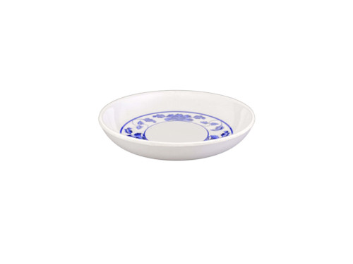 Thunder Group 1003TB 3 Oz. Melamine Lotus Sauce Dish