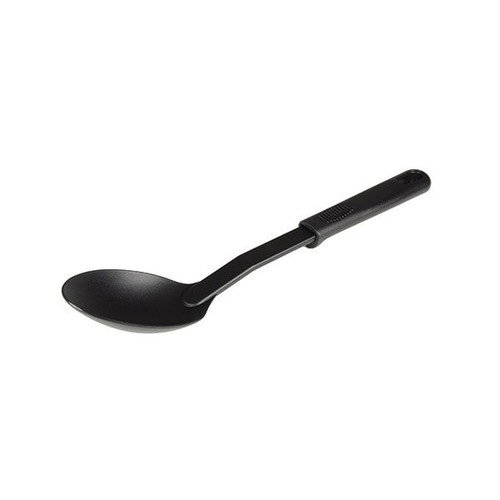 Thunder Group PLPP004BK 11".5 L Black Nylon Solid Spoon