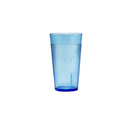 Thunder Group PLPCTB308BL 8 Oz. Blue Polycarbonate Tumbler