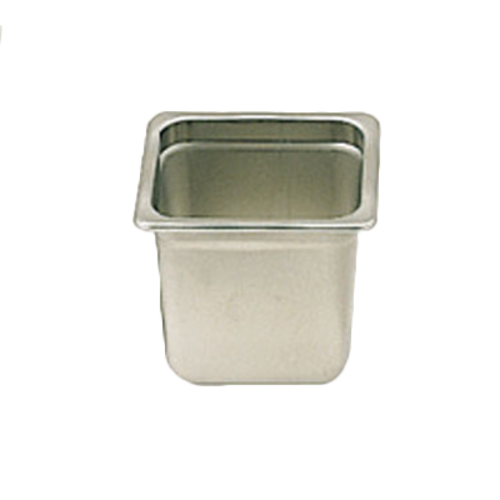 Thunder Group STPA3166 0.2 Size Stainless Steel Anti-Jam Steam Table Pan