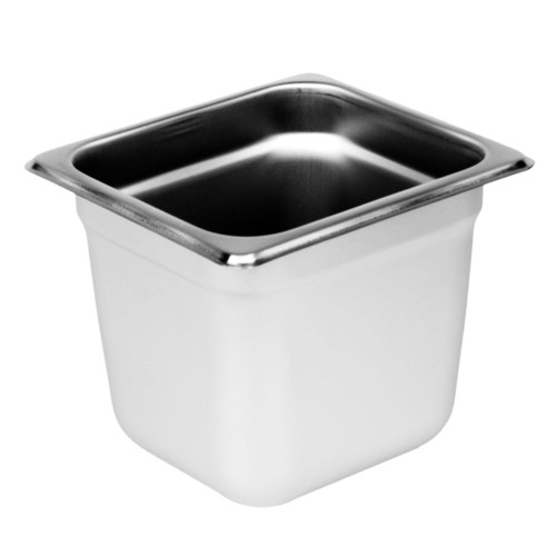 Thunder Group STPA3166 0.2 Size Stainless Steel Anti-Jam Steam Table Pan