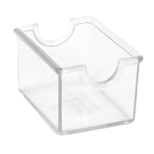 Thunder Group PLSP032CL Clear Plastic Rectangular Sugar Packet Holder