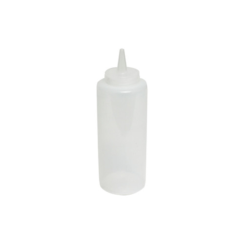 Thunder Group PLTHSB012C 12 Oz. Clear Plastic Squeeze Bottle