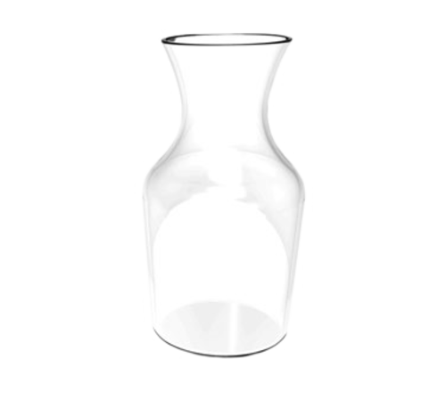 Thunder Group PLTHWD009C 9 Oz. Clear Polycarbonate Wine Decanter