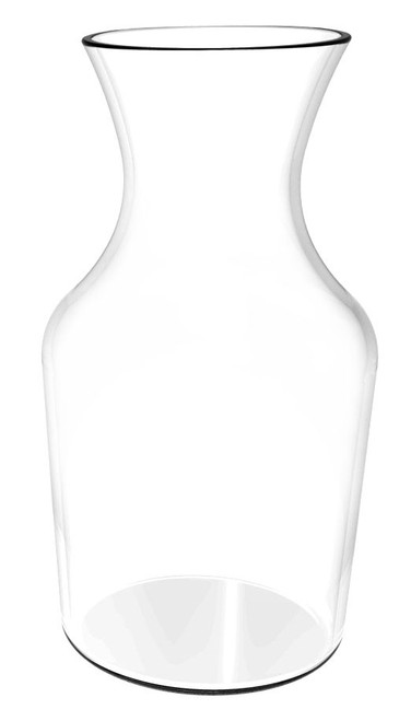 Thunder Group PLTHWD009C 9 Oz. Clear Polycarbonate Wine Decanter