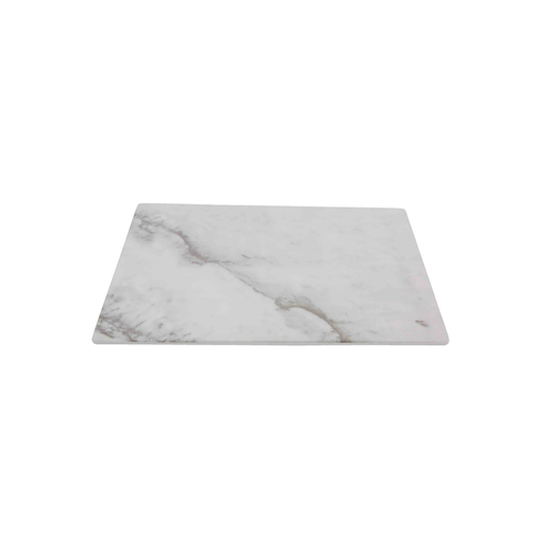 Thunder Group SB514W 14.75" W White Shadow Rectangular Melamine Serving Board