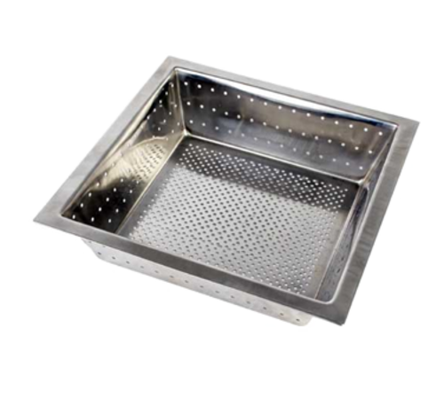 Thunder Group SLFDS310 10" W x 3" H x 10" D Stainless Steel Square Floor Drain Strainer