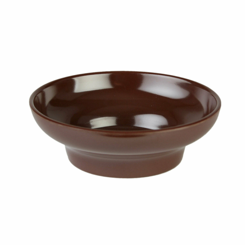 Thunder Group ML352C1 8 Oz. Chocolate Melamine Salsa Bowl