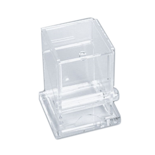 Thunder Group PLTD003 3.63" W Clear Acrylic Rectangular Toothpick Dispenser