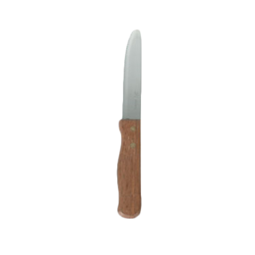 Thunder Group SLSKGK001 5" Stainless Steel Blade Wood Handle