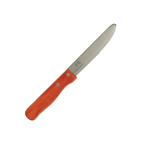 Thunder Group SLSKGK001 5" Stainless Steel Blade Wood Handle