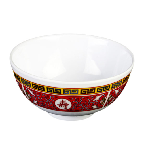 Thunder Group 3008TR 6 Oz. Melamine Longevity Round Rice Bowl
