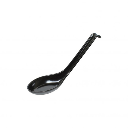 Thunder Group 7200BK 0.63 Oz. Black Melamine Classic Soup Spoon