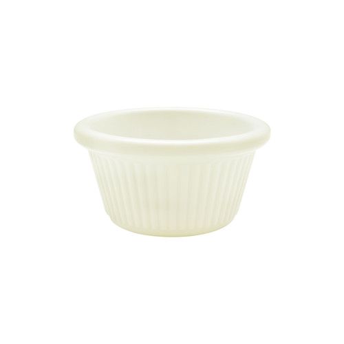 Thunder Group ML509B1R 0.88 Oz. Cobalt Blue Round Melamine Ramekin