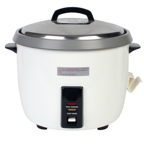 Thunder Group SEJ50000T 30 Cups Uncooked Electric Rice Cooker Warmer - 110-120 Volts