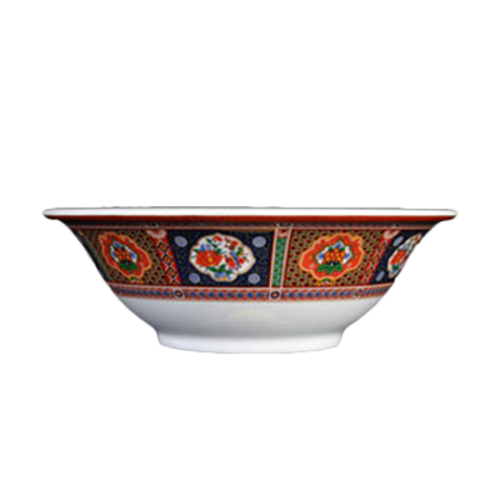 Thunder Group 5107TP 24 Oz. Melamine Peacock Deep Bowl