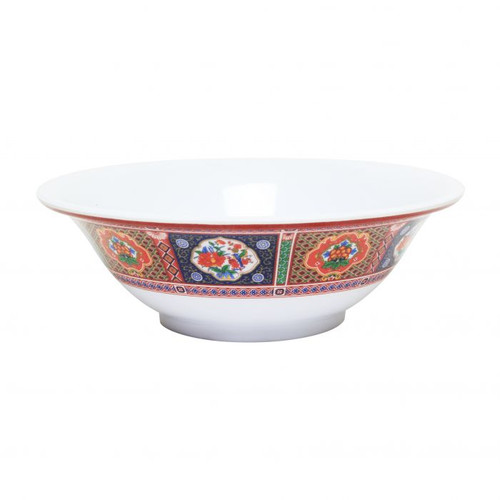 Thunder Group 5107TP 24 Oz. Melamine Peacock Deep Bowl