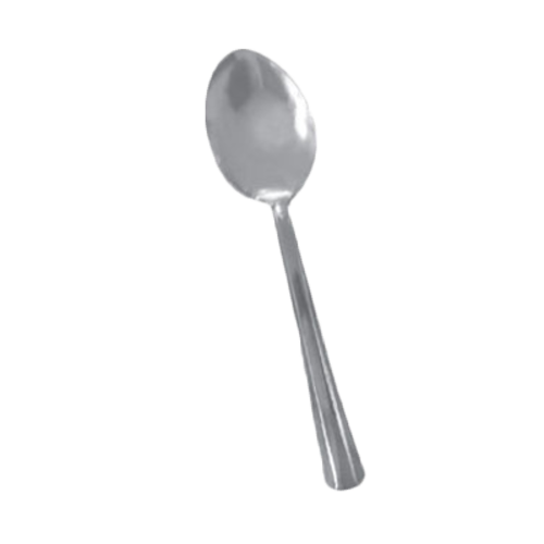 Thunder Group SLDO004 6.97" L Stainless Steel Dessert Spoon