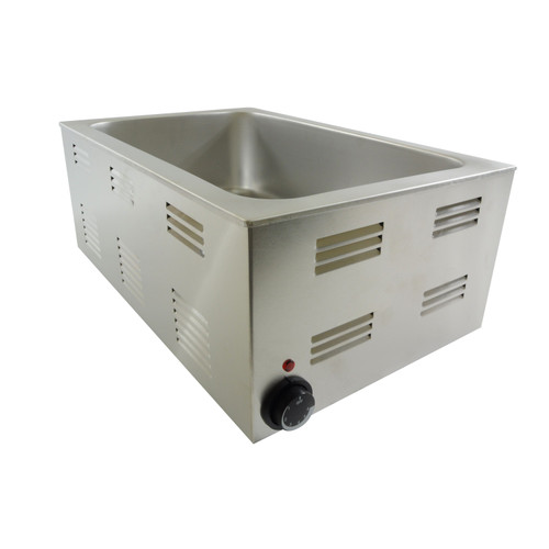 Thunder Group SEJ81000C 3.5 Qt. Stainless Steel Electric Countertop Food Warmer - 120 Volts