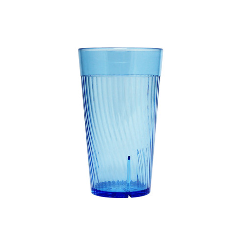 Thunder Group PLPCTB316BL 16 Oz. Blue Polycarbonate Tumbler