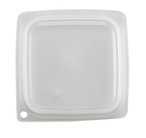 Cambro SFC1FPPP190 Clear Polyethylene Square Cover