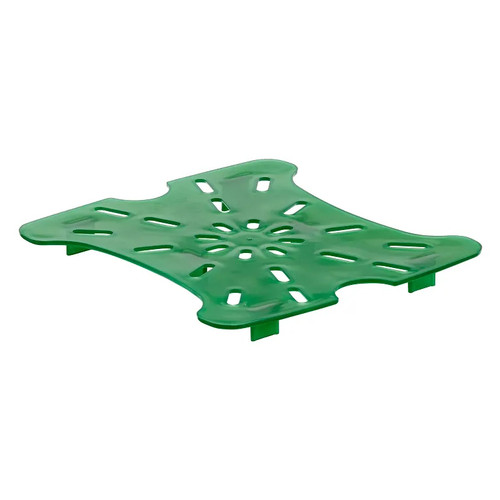 Cambro 2SFSFPDPP265 Green Plastic Drain Shelf - 6/Case
