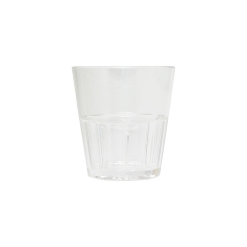 Thunder Group PLPCTB108CL 8 Oz. Clear Polycarbonate Rock Glass