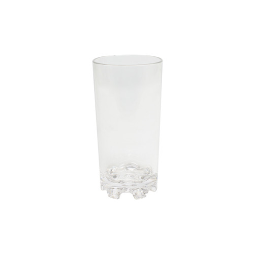 Thunder Group PLTHST014C 14 Oz. Clear Polycarbonate Heavy Base Classic Tumbler