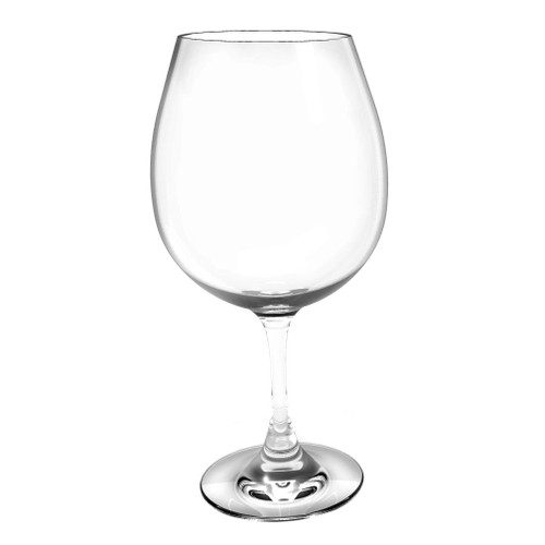 Thunder Group PLTHWG025RC 25 Oz. Clear Polycarbonate Red Wine Glass