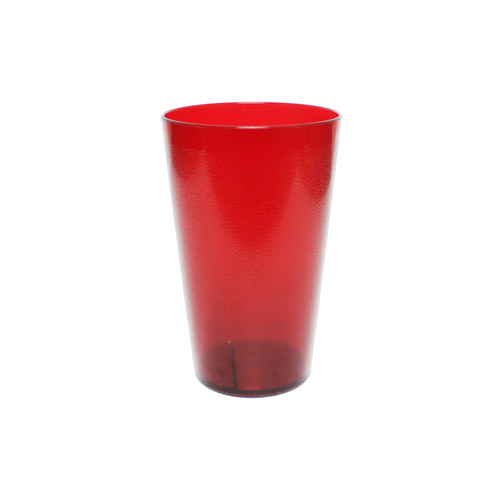 Thunder Group PLTHTB032R 32 Oz. Red Plastic Textured Finish Tumbler
