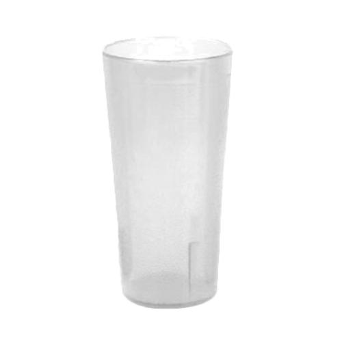 Thunder Group PLTHTB020C 20 Oz. Clear Plastic Textured Finish Tumbler