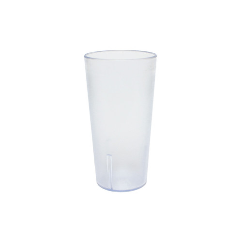 Thunder Group PLTHTB020C 20 Oz. Clear Plastic Textured Finish Tumbler