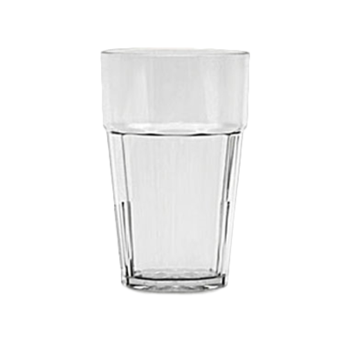 Thunder Group PLPCTB114CL 14 Oz. Clear Polycarbonate Diamond Tumbler