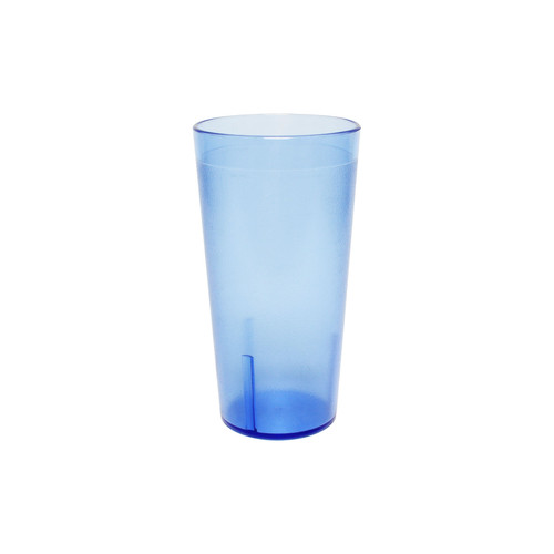 Thunder Group PLTHTB012B 12 Oz. Blue Plastic Textured Finish Tumbler