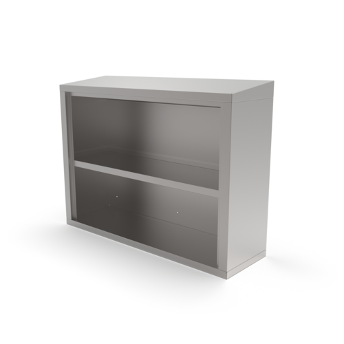 John Boos WCO-60-X 60" W x 14.5" D x 36" H Stainless Steel Wall Mount Cabinet