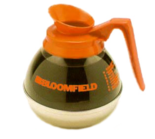 Bloomfield DCF8889O24 Plastic & Stainless Steel Unbreakable Decaf Decanter with Bloomfield Logo (24 Each per Case)