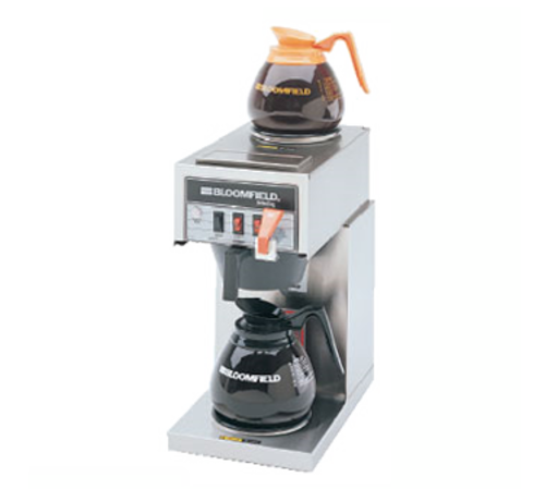 Bloomfield 8540D2F-120V Double Warmers Automatic Koffee King Decanter Brewer - 120 Volts 1700 Watts