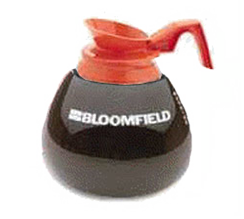 Bloomfield DCF10113O1 Glass Decaf Decanter with Bloomfield Logo