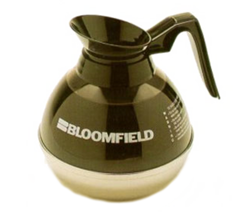 Bloomfield REG8890BL24 Plastic & Stainless Steel Unbreakable Regular Decanter with Bloomfield Logo (24 Each per Case)