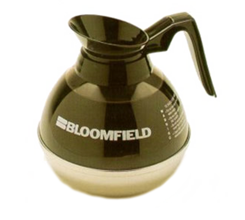 Bloomfield REG8890BL24 Plastic & Stainless Steel Unbreakable Regular Decanter with Bloomfield Logo (24 Each per Case)