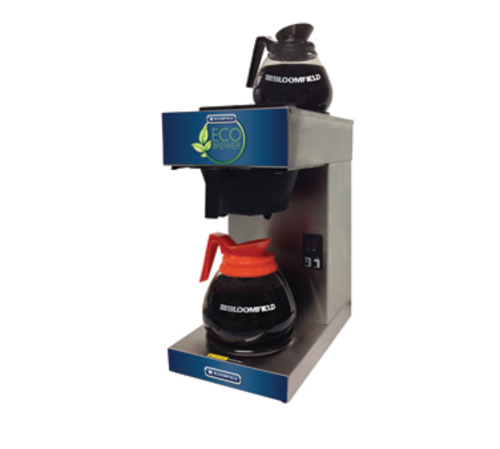 Bloomfield 4543-D2-120V Double Warmers Decanter Style Eco Coffee Brewer - 120 Volts 1650 Watts