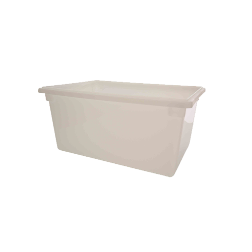 Thunder Group PLFB182612PP 17 Gal. White Polypropylene Food Storage Box