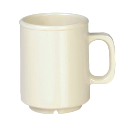 Thunder Group CR9010V 8 Oz. Ivory Melamine Mug
