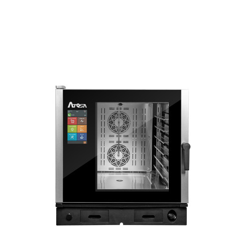 Atosa USA, Inc. AEC-0621 E 6 Full Size Pan Smart Touch Electric Boiler Free Atosa Combi Oven - 208-240 Volts 3 Phase