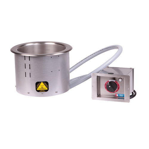 Alto-Shaam 700-RW Drop-In Stainless Steel Electric Halo Heat Hot Food Round (Soup) Well - 120 Volts