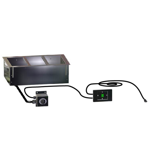 Alto-Shaam 100-HWRS/D6 Drop-In Stainless Steel Electric Halo Heat Hot Food Well Unit - 120 Volts