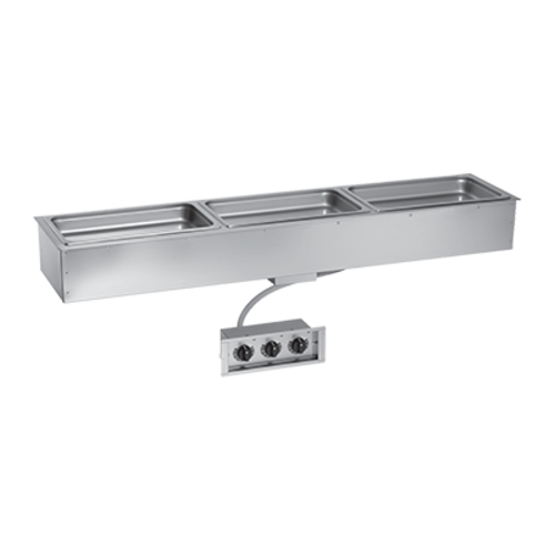 Alto-Shaam 300-HWIS/D6 Drop-In Stainless Steel Electric Halo Heat Hot Food Well Unit - 120 Volts