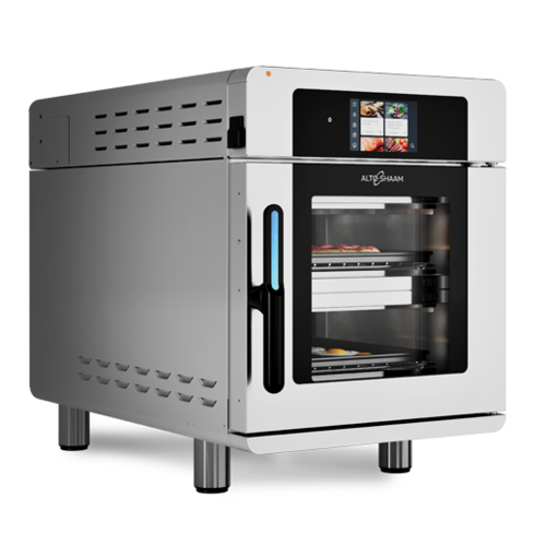 Alto-Shaam VMC-H2H Stainless Steel 2 Chambers Vector H Series Multi-Cook Oven - 208-240 Volts 1-Ph