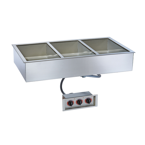 Alto-Shaam 300-HWI/D6 Drop-In Stainless Steel Electric Halo Heat Hot Food Well Unit - 120 Volts
